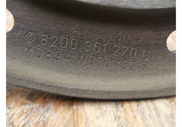 Кронштейн підрамника правий Renault Kangoo II, 08-12, 8200361270
